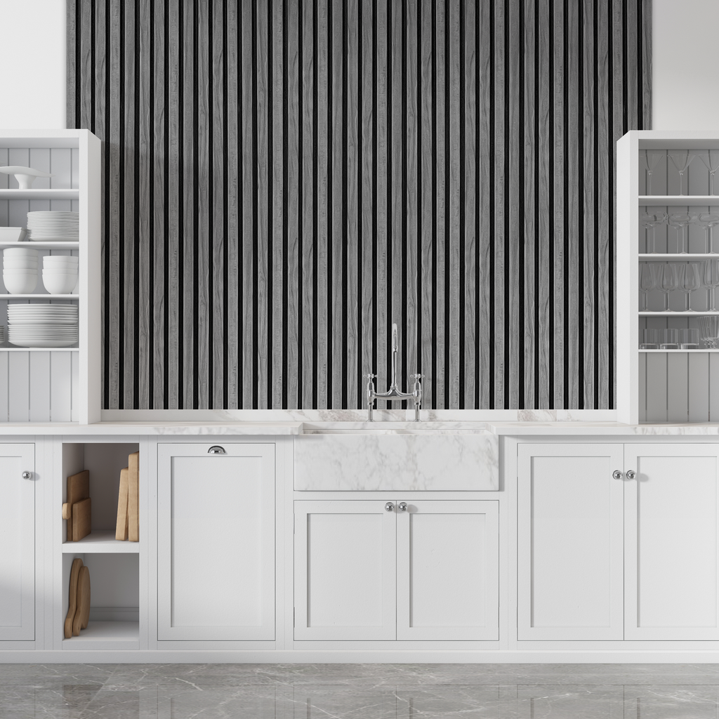 Wall Panel 163X16X2700mm Grey Kiaat