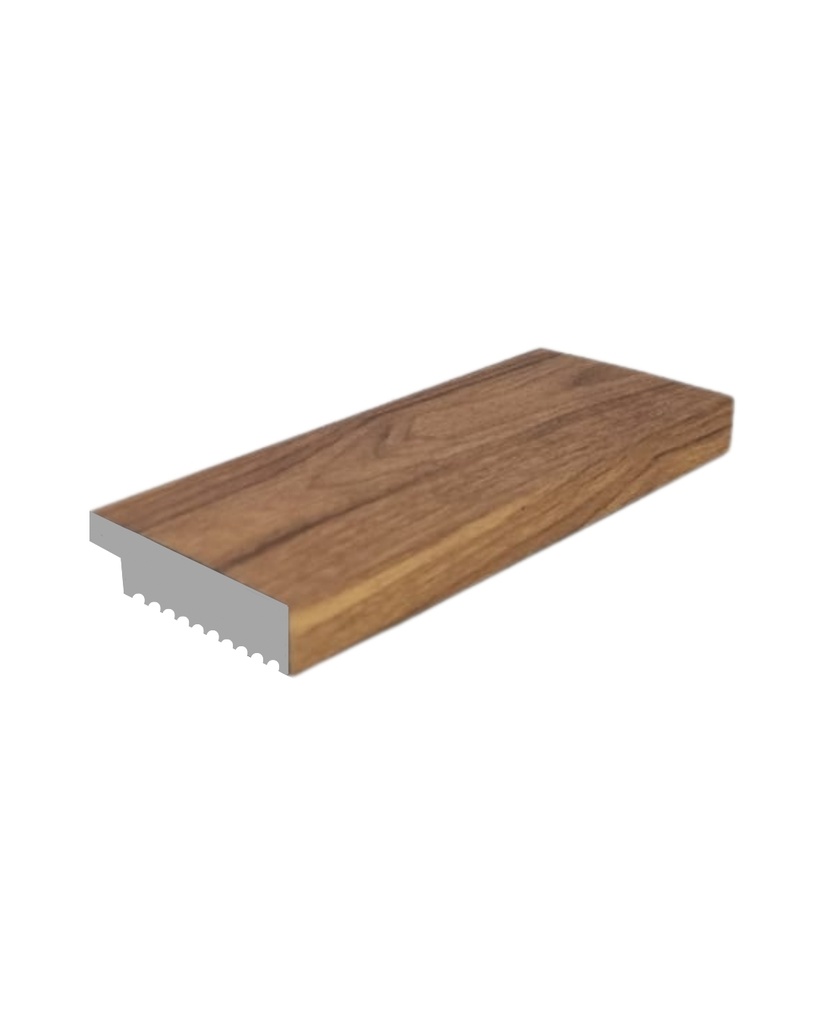 Wall Panel End 40X10X2700mm Kiaat (163mm)