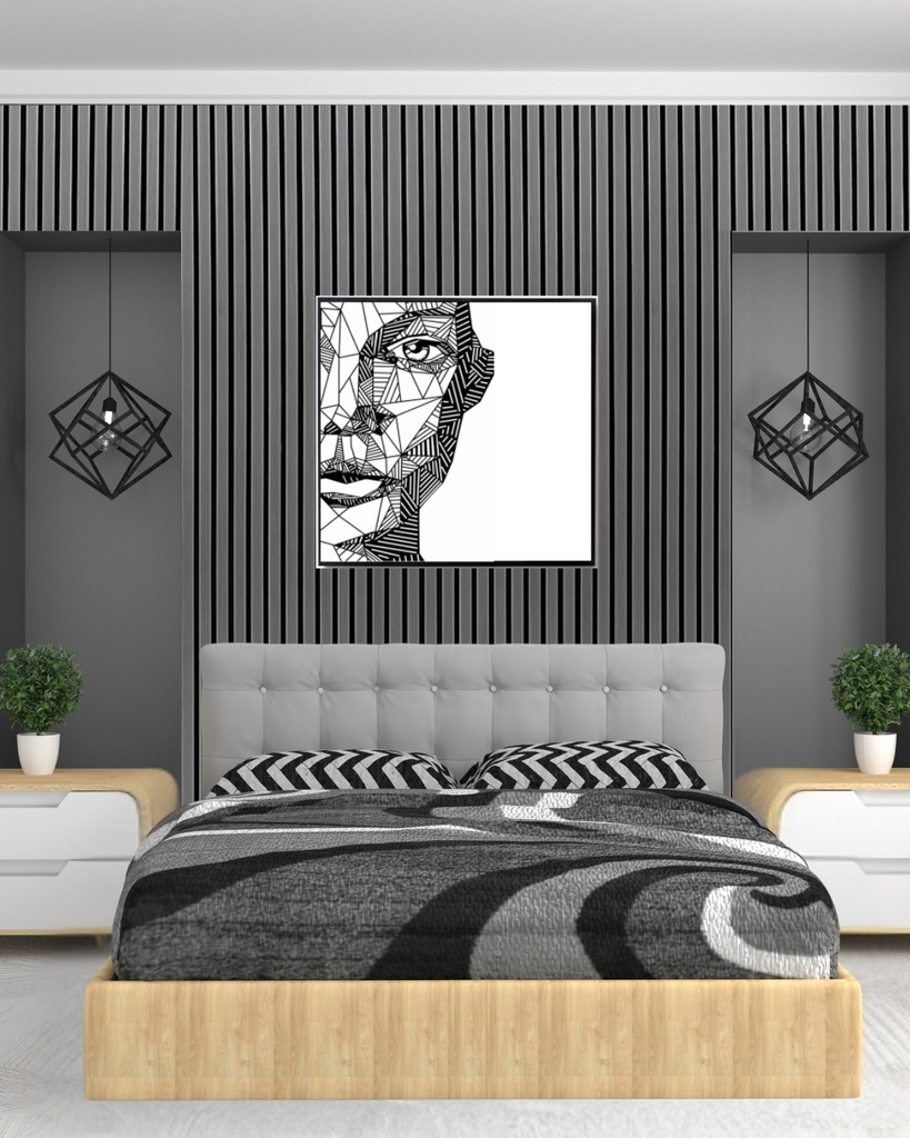 Wall Panel 163X10X2700mm Grey Kiaat
