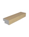 [5012M.27] WALL PANEL END  26X16X2700MM MAPLE (164MM)