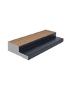 [5013A.27] WALL PANEL STARTER 45x16x2700MM KIAAT (164MM)