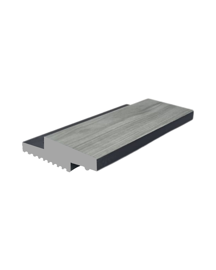 WALL PANEL EXTENDER 60X16X2700MM GREY KIAAT (163MM)