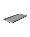 [5023G.27] WALL PANEL EXTENDER 60X10X2700MM GREY KIAAT (163MM)