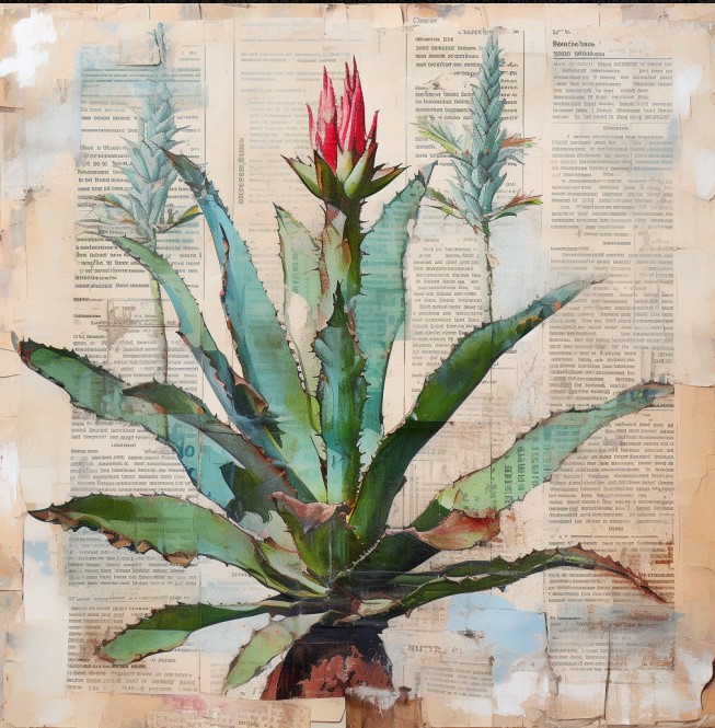 Prints On Canvas - Aloe Flowers (800X800)