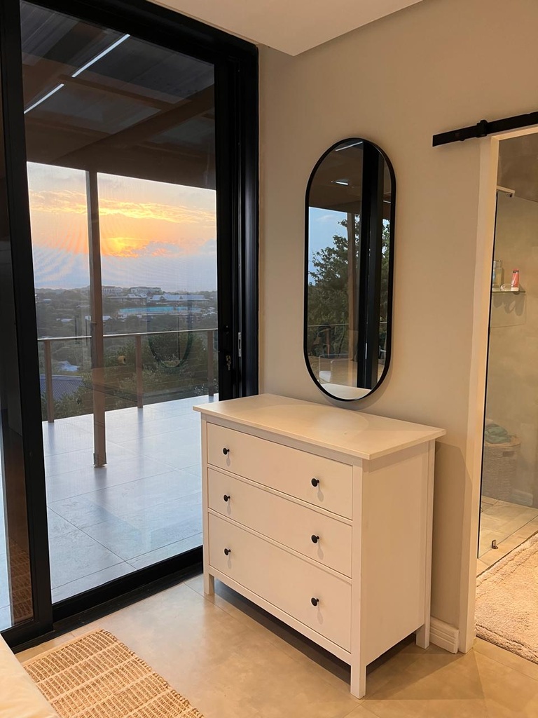 Mirror Pill 1200X500mm Black