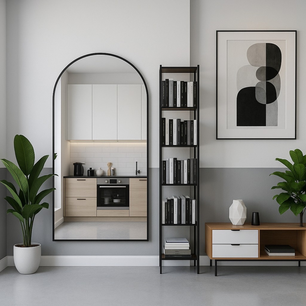 Mirror Dome 1800X1000mm Black