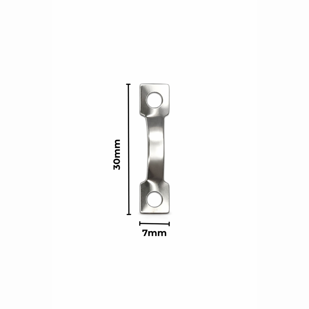 Hanger Japanese 7X30mm 100 Pack Silver