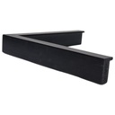 PS MOULDING W 20 X H 32 X L 2900MM BLACK