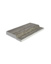 [5029LG.24] WALL PANEL STARTER 52X10X2400MM LIGHT GREY (195MM)