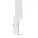 Wood Moulding W 16 X H 35 X L 2900mm White