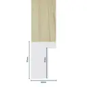 Wood Moulding W 23 X H 35 X L 2900mm Natural