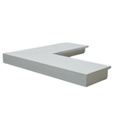 Q-MOULDING W 68 X H 20 X L 2900MM WHITE