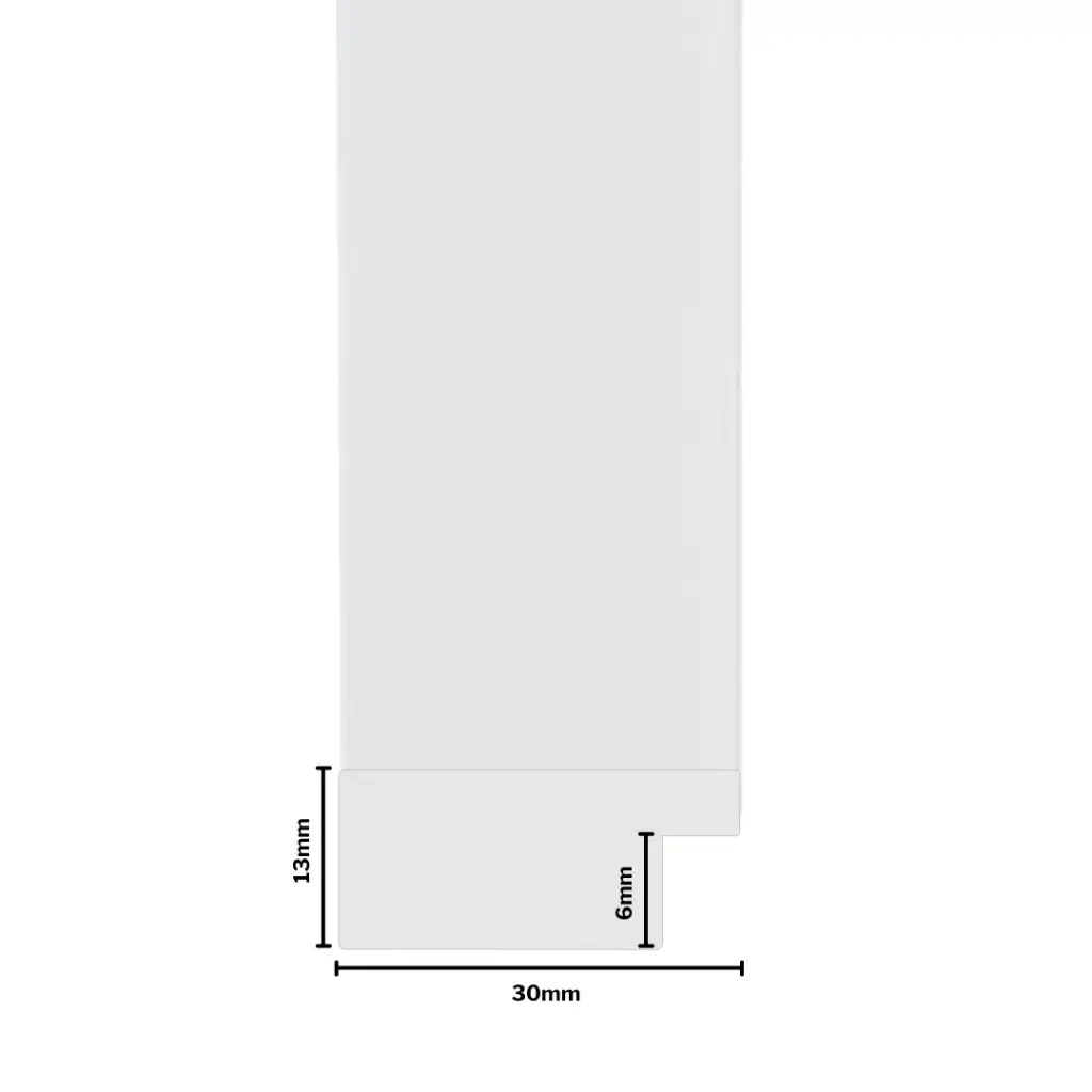 PS Moulding W 30 X H 13 X L 2900mm White
