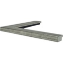 PS MOULDING W 30 X H 13 X L 2900MM SILVER