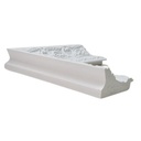 PS MOULDING W 76 X H 36 X L 2900MM WHITE