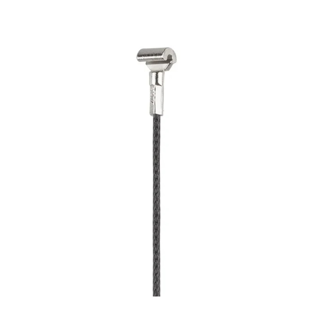 STAS Black Steel Cable With Cobra 200cm 2 Pack