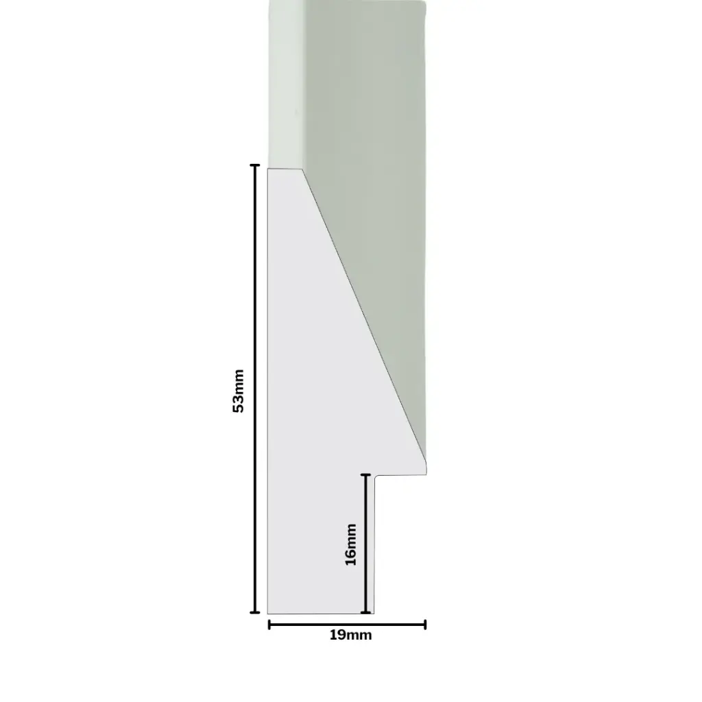 PS Moulding W 18 X H 53 X L 2900mm White