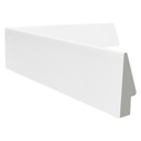 [1168-3NW] PS Moulding W 18 X H 53 X L 2900mm White