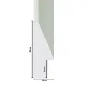 PS Moulding W 18 X H 53 X L 2900mm White