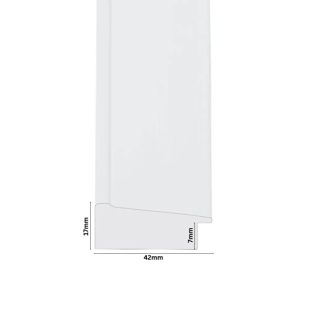 PS Moulding W 42 X H 17 X L 2900mm White