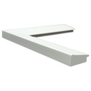 PS MOULDING W 42 X H 17 X L 2900MM WHITE