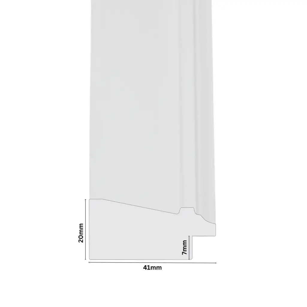PS Moulding W 41 X H 20 X L 2900mm White