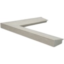 PS Moulding W 42 X H 17 X L 2900mm White Wash