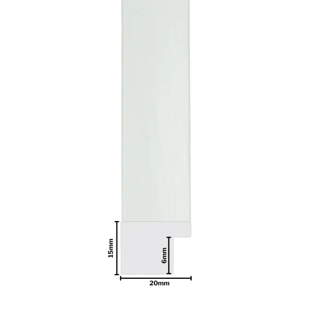 PS Moulding W 20 X H 15 X L 2900mm White