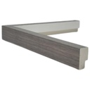 [1159-3TNW] PS MOULDING W 16 X H 28 X L 2900MM GREY & WHITE