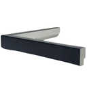 PS MOULDING W 16 X H 28 X L 2900MM BLACK & WHITE