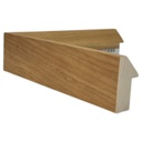 Wood Moulding W 23 X H 51 X L 2900mm Natural Kiaat Stain