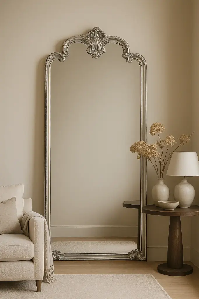 Mirror Ornate 990X2000mm Champagne