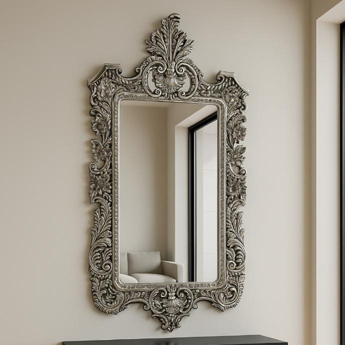 Mirror Ornate 840X1580mm Champagne