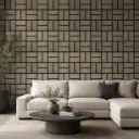Wall Panel 765X380mm Acoustic Chestnut