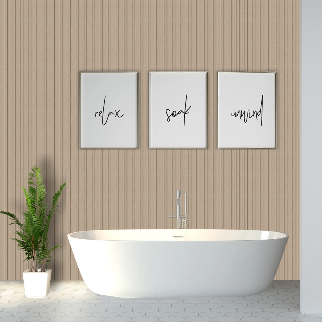 Wall Panel PVC 200X13X2700mm Canadian Walnut