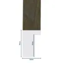 Wood Moulding W 23 X H 35 X L 2900mm American Walnut