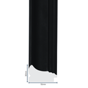 PS Moulding W 51 X H 30 X L 2900mm Matt Black