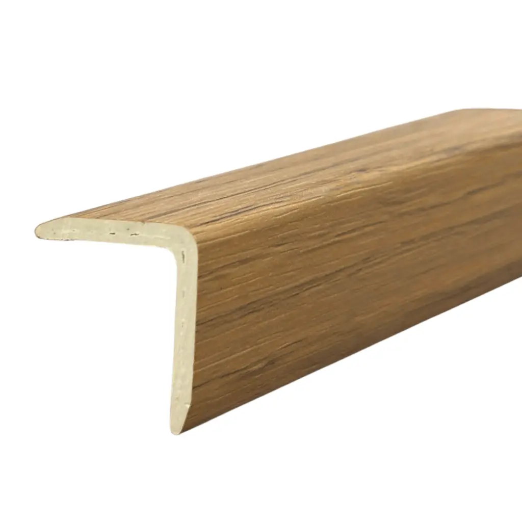 Wall Panel PVC Edging 25X25X3000mm Honey Oak