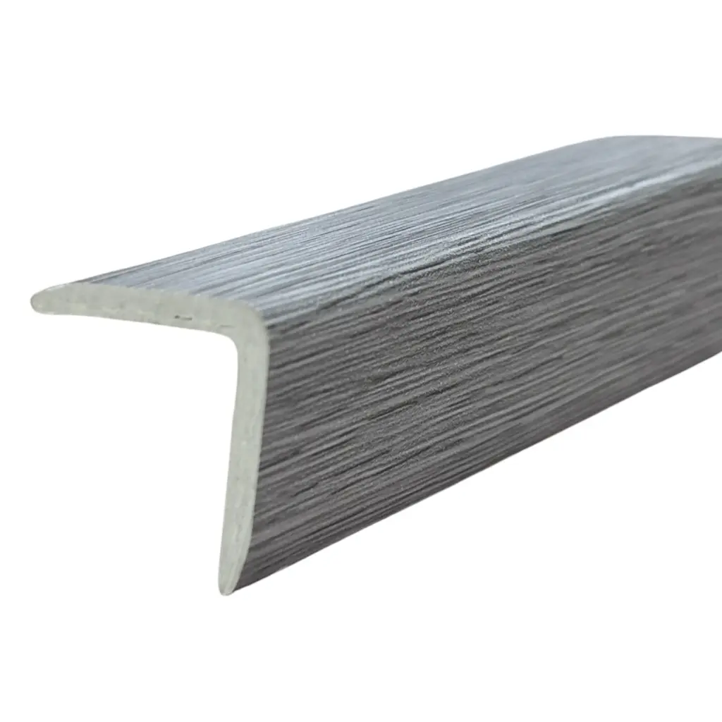 Wall Panel PVC Edging 25X25X3000mm Urban Grey