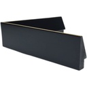PS Moulding W 18 X H 53 X L 2900mm Black & Gold Top
