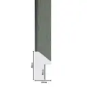 PS Moulding W 20 X H 30 X L 2900mm Grey