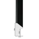 PS Moulding W 20 X H 30 X L 2900mm Black