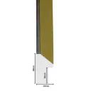 PS Moulding W 20 X H 30 X L 2900mm Gold