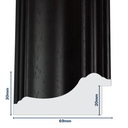 Q-Moulding W 69 X H 30 X L 2900mm Mahogany