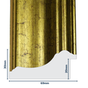 Q-Moulding W 69 X H 30 X L 2900mm Gold