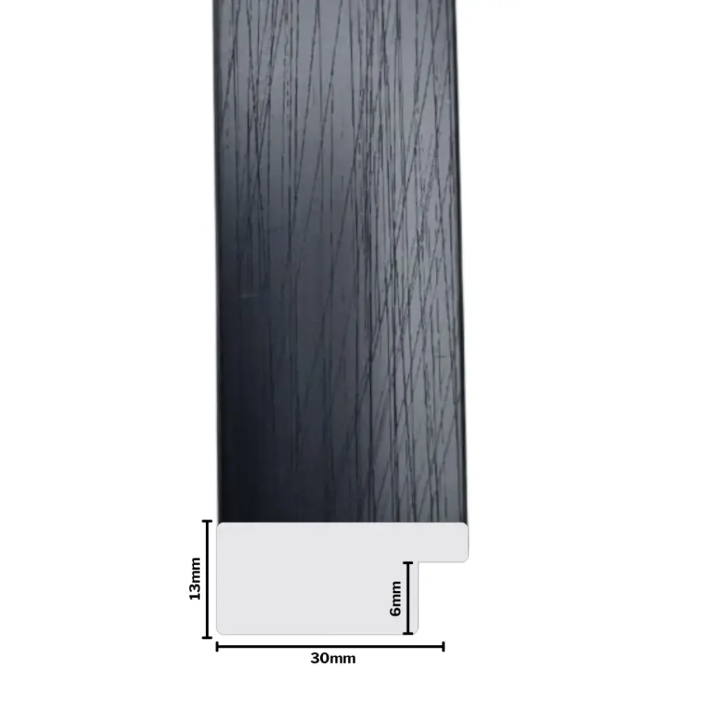 PS Moulding W 30 X H 13 X L 2900mm Black