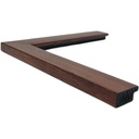 PS MOULDING W 30 X H 13 X L 2900MM MEDIUM WOODSTAIN
