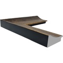 PS Moulding W 63 X H 27 X L 2900mm Gold