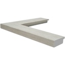 PS Moulding W 44 X H 16 X L 2900mm Weather Wash