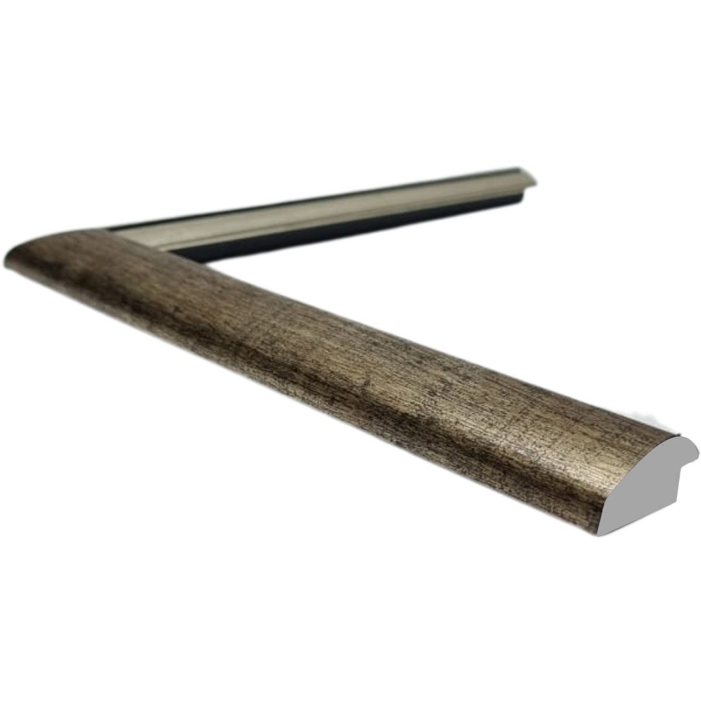 PS Moulding W 28 X H 14 X L 2900mm Silver